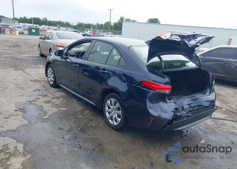 2022 Toyota Corolla Le from USA, damaged, VIN JTDEPMAE2NJ197354